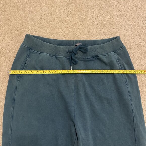 Sweaty Betty Fearne Womens Cropped Drawstring Sweatpant Joggers Sz XXL Green - Picture 6 of 10